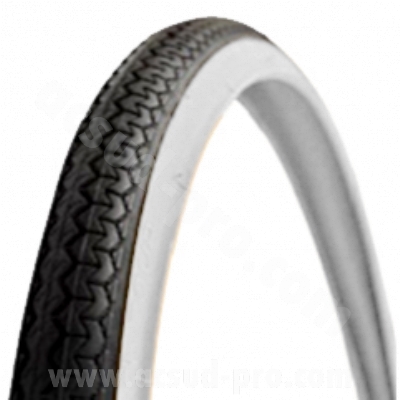 neuf 35-590 Pneu michelin /'World Tour/' 650x35a Noir//Transparent