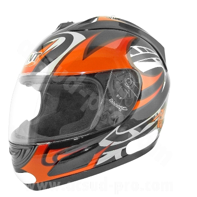 ACSUD SACIM | HELMET INTEGR TNT FIBRE SA10 SIRIUS07 BLK/RED XS