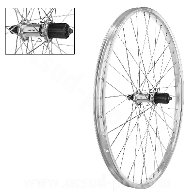 26 inch rear wheel with cassette